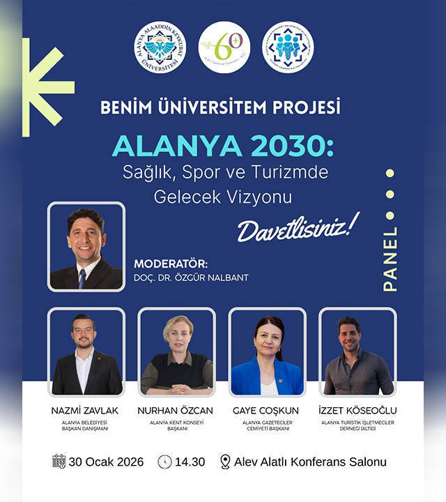 Alanya 2030: Sağlık, Spor ve Turizmde Gelecek Vizyonu 