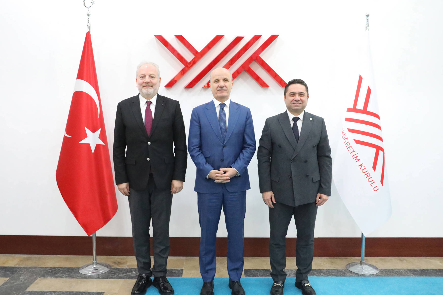 REKTÖR TÜRKDOĞAN, YÖK VE AFAD’DA ÖNEMLİ TEMASLARDA BULUNDU